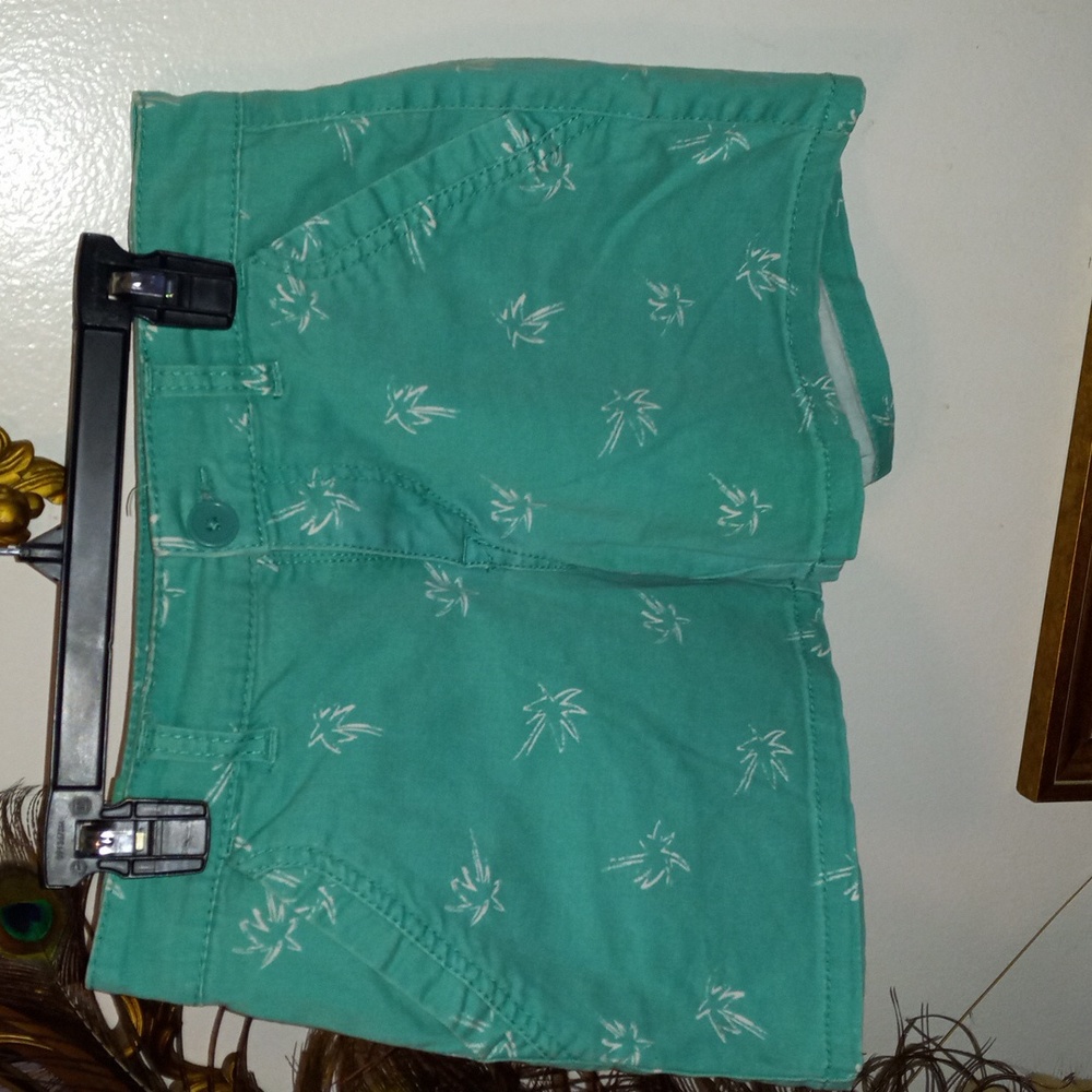 Palm tree shorts too cute